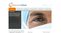 Desktop Screenshot of clinicadacidade.com